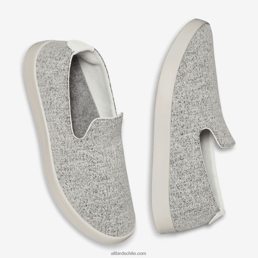 tumbonas de lana para mujer gris moteado (suela crema) Allbirds 44L20F201