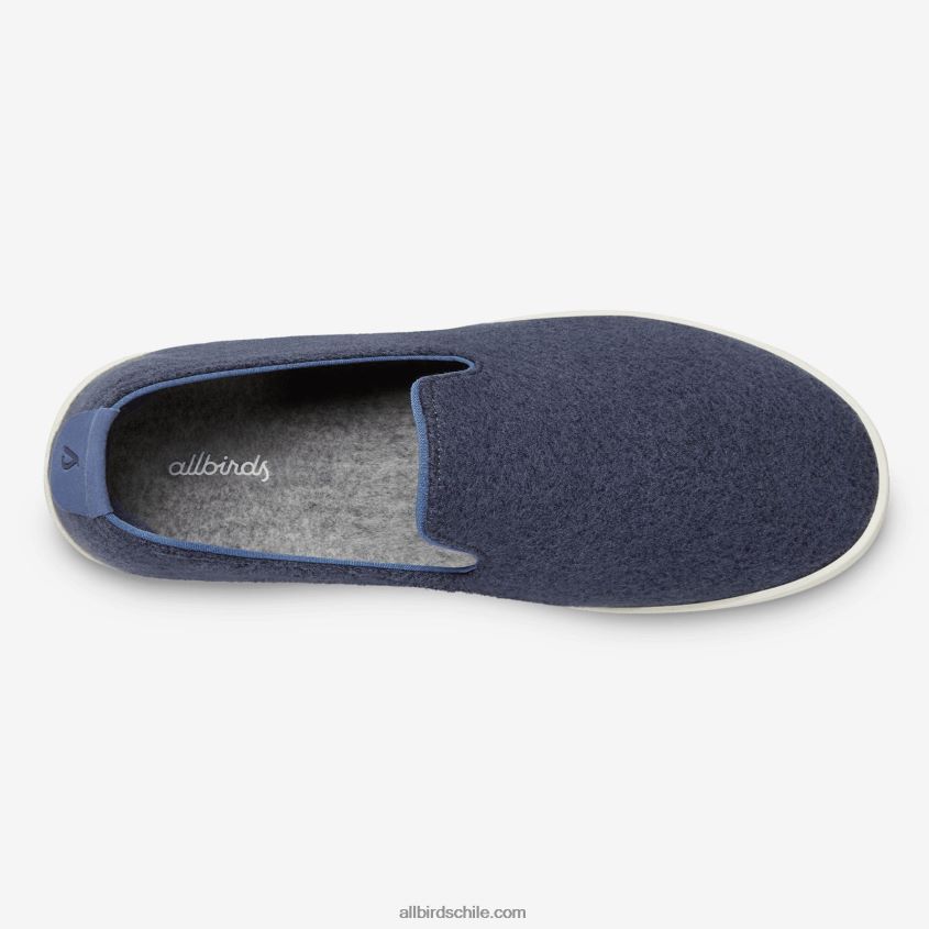 tumbonas de lana para mujer índigo brumoso (suela ventisca) Allbirds 44L20F202