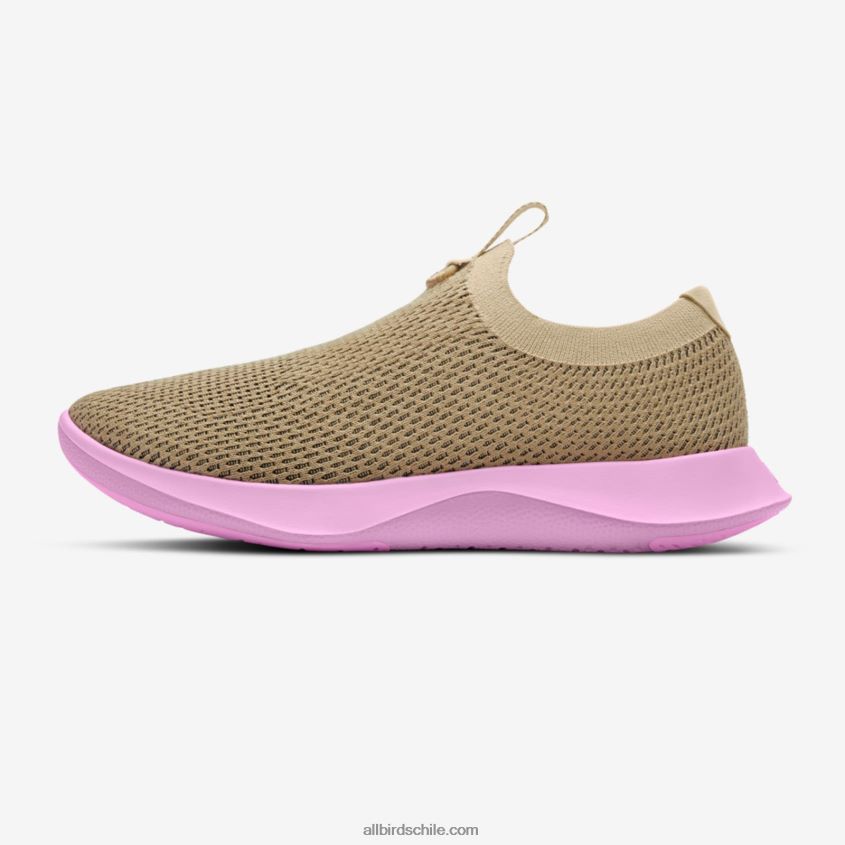 Relevo trepador de árboles femenino beige brumoso (suela rosa flotante) Allbirds 44L20F187
