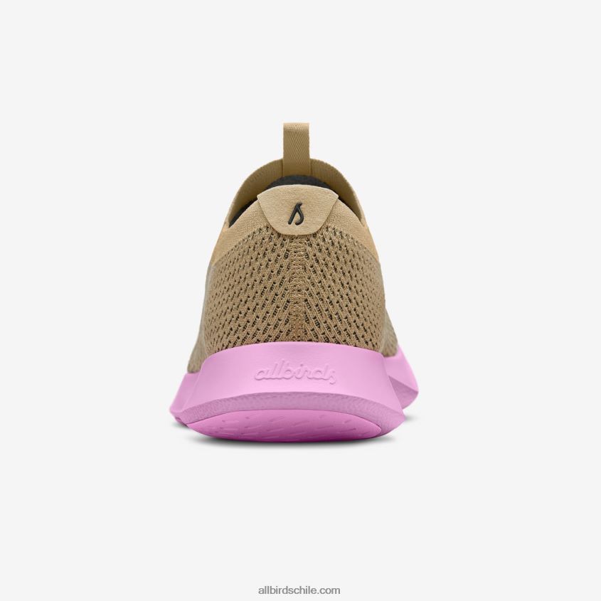 Relevo trepador de árboles femenino beige brumoso (suela rosa flotante) Allbirds 44L20F187