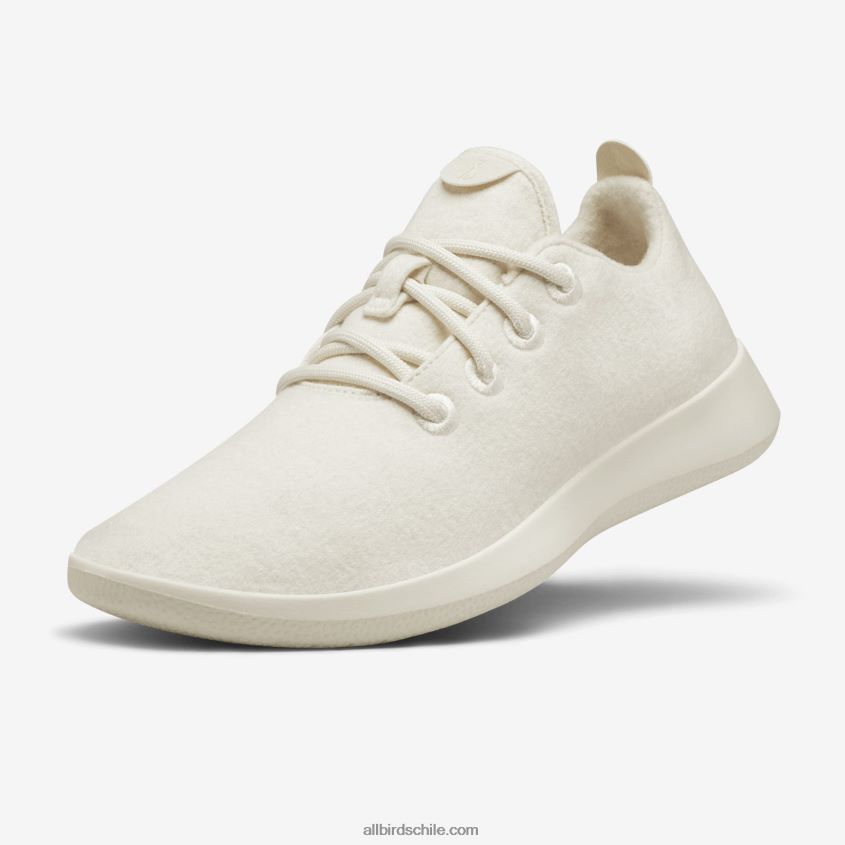 corredores de lana de mujer blanco natural (suela crema) Allbirds 44L20F184
