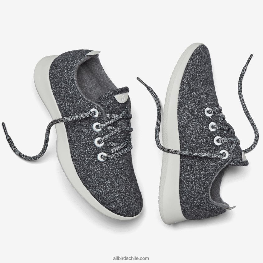 corredores de lana de mujer gris natural (suela gris claro) Allbirds 44L20F183