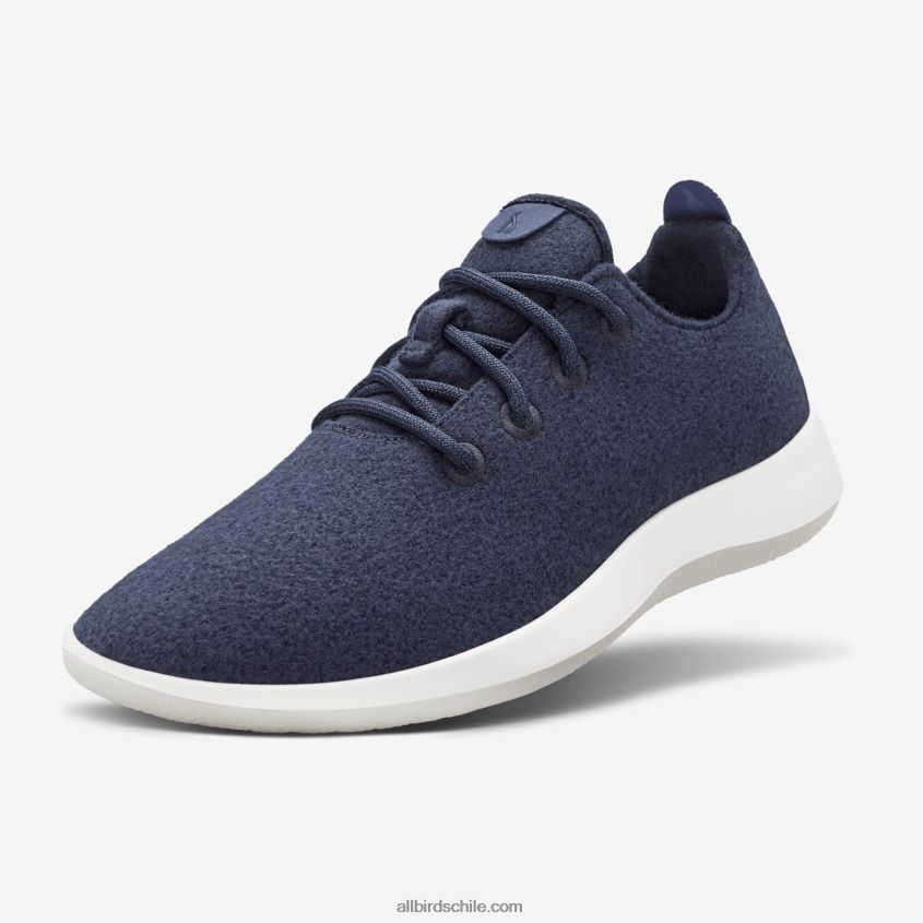 corredores de lana de mujer índigo brumoso (suela ventisca) Allbirds 44L20F185