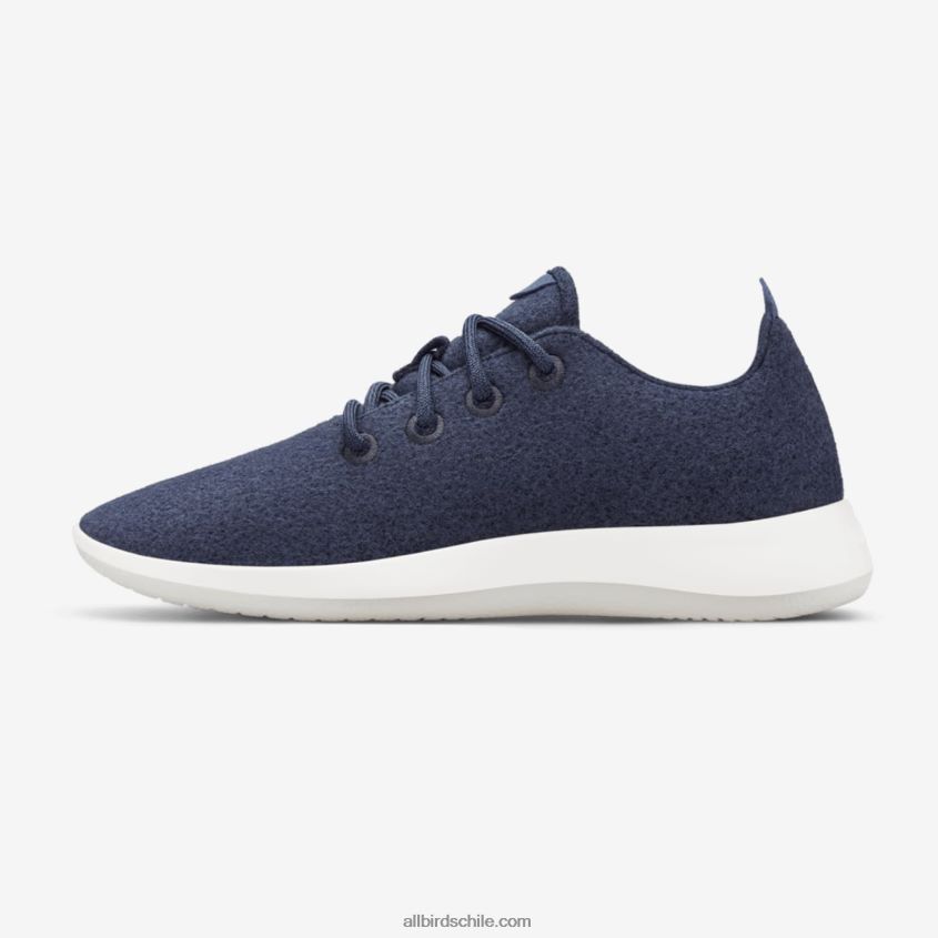 corredores de lana de mujer índigo brumoso (suela ventisca) Allbirds 44L20F185