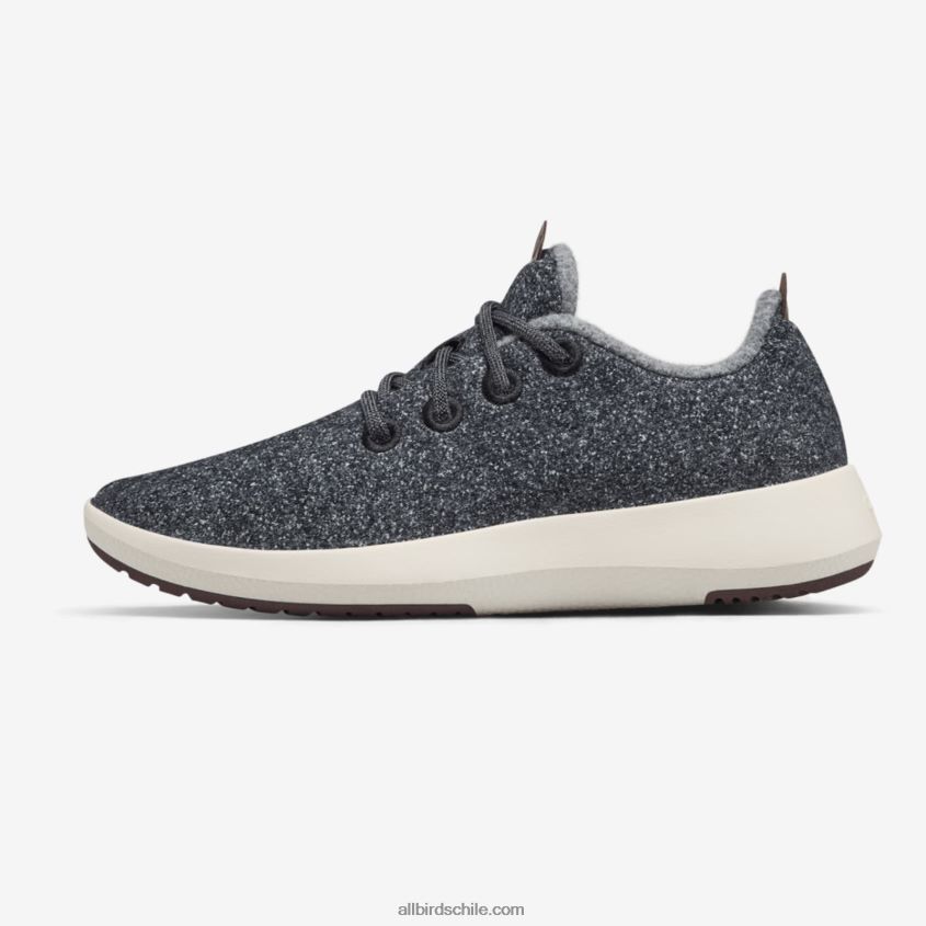 runner mizzles de lana para mujer gris natural (suela crema) Allbirds 44L20F192