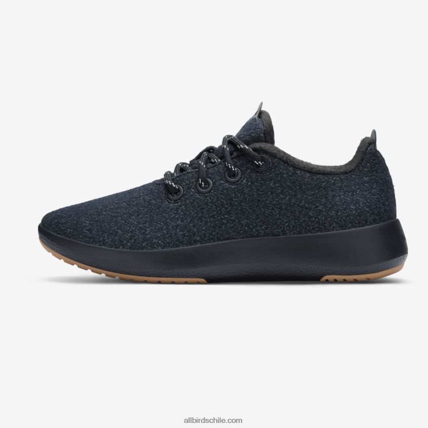 runner mizzles de lana para mujer negro natural Allbirds 44L20F191