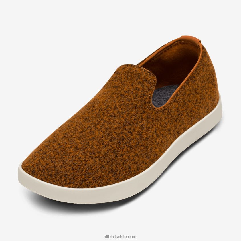tumbonas de lana smallbirds - niños grandes óxido de miel (suela blanca natural) Allbirds 44L20F271
