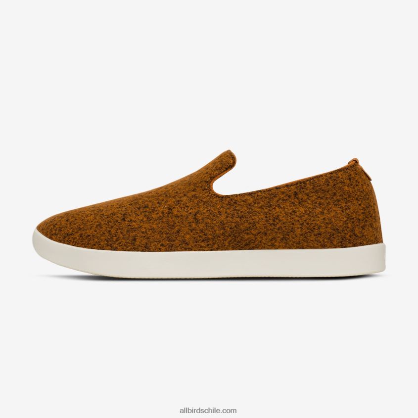 tumbonas de lana smallbirds - niños grandes óxido de miel (suela blanca natural) Allbirds 44L20F271