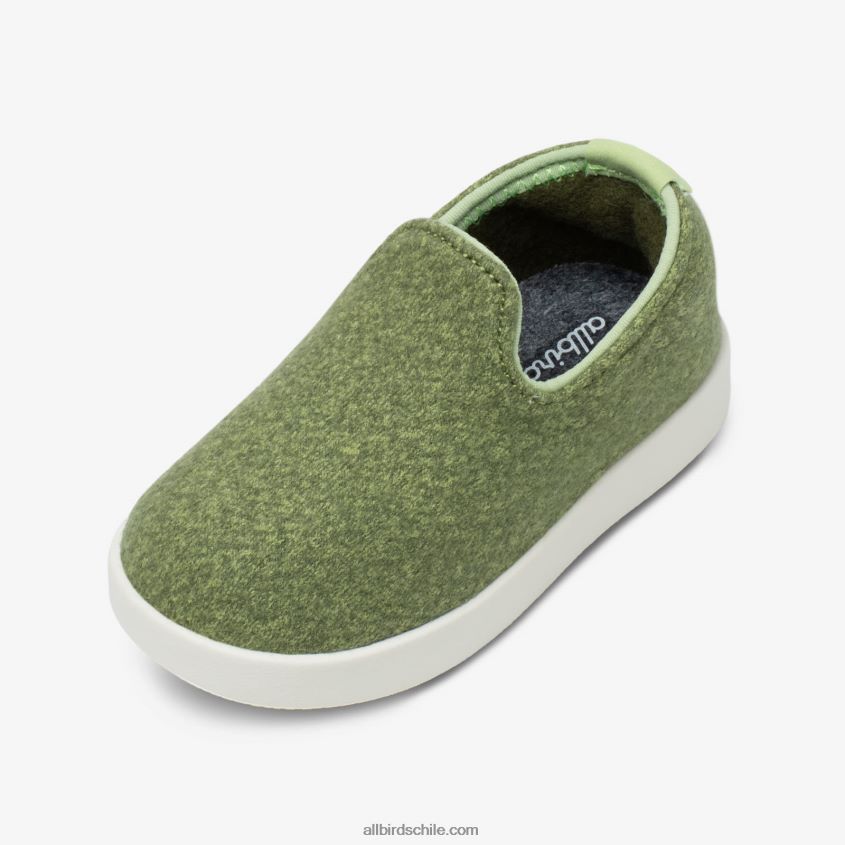 tumbonas de lana smallbirds - niños pequeños cargo tranquilo (suela blanca natural) Allbirds 44L20F246
