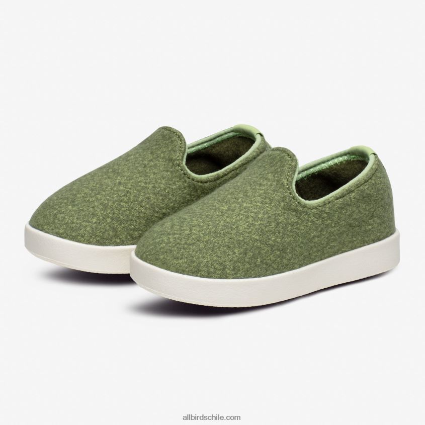 tumbonas de lana smallbirds - niños pequeños cargo tranquilo (suela blanca natural) Allbirds 44L20F246