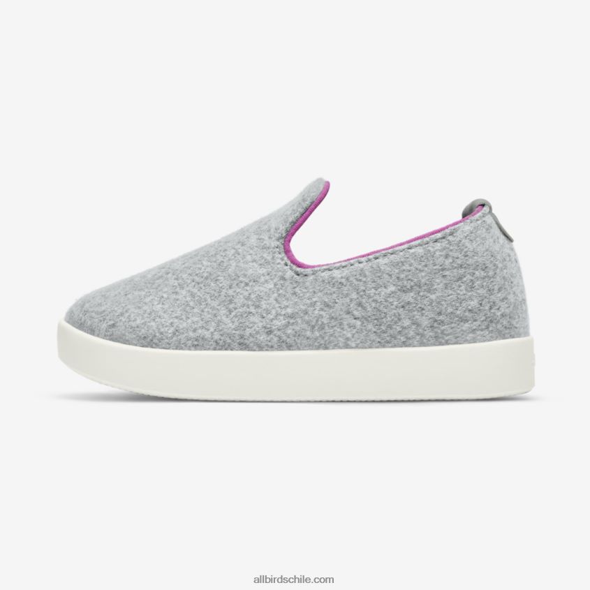 tumbonas de lana smallbirds - niños pequeños gris claro (suela ventisca) Allbirds 44L20F248