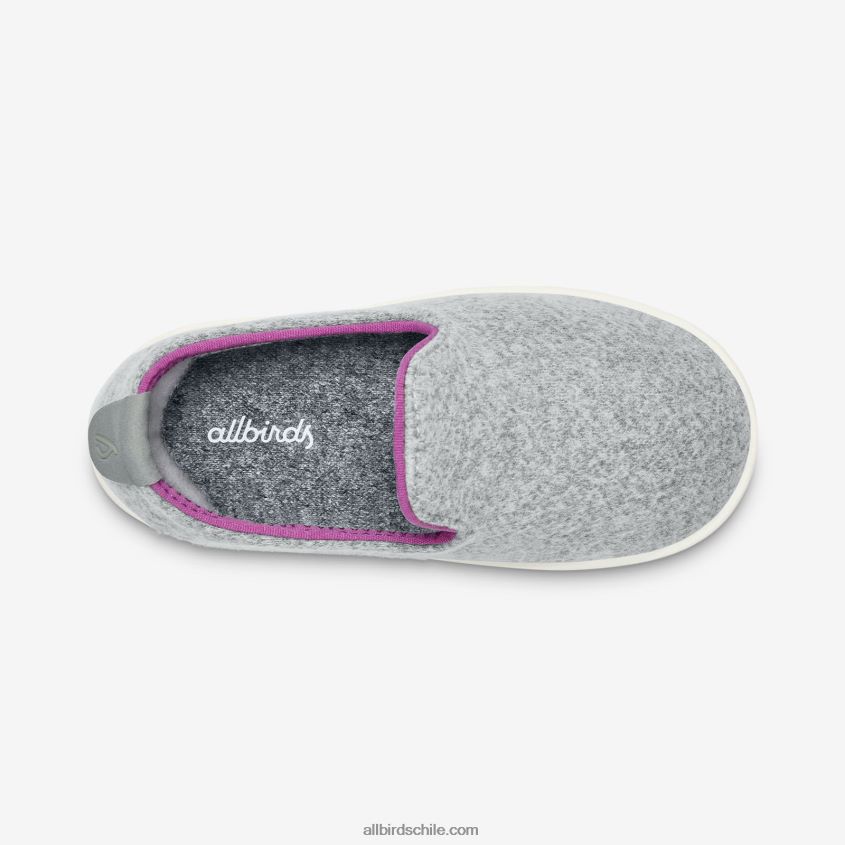 tumbonas de lana smallbirds - niños pequeños gris claro (suela ventisca) Allbirds 44L20F248