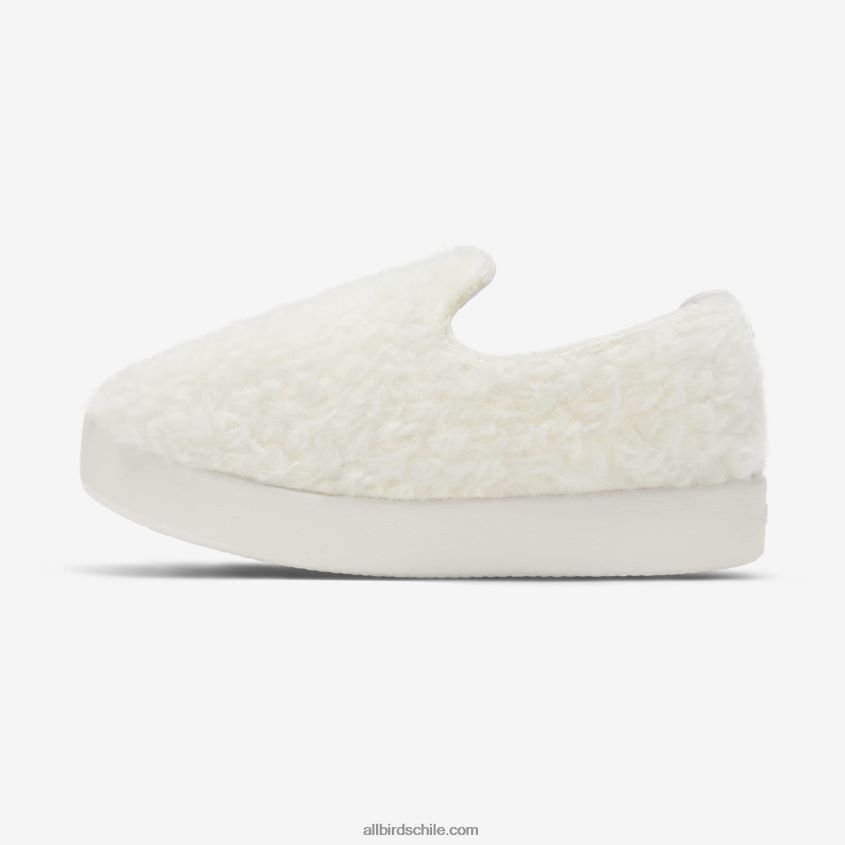 tumbonas de lana smallbirds - niños pequeños pelusas blancas naturales Allbirds 44L20F251