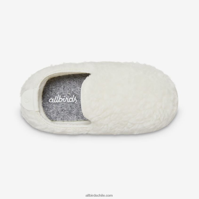 tumbonas de lana smallbirds - niños pequeños pelusas blancas naturales Allbirds 44L20F251