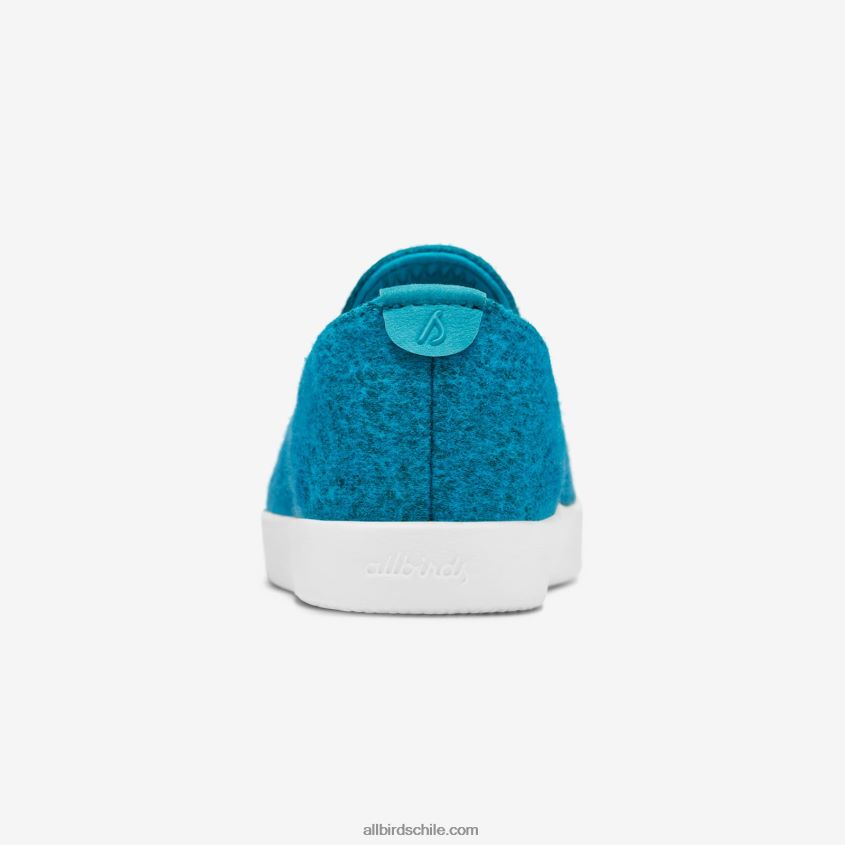 tumbonas de lana smallbirds - niños pequeños prosperar verde azulado (tormenta de nieve) Allbirds 44L20F250