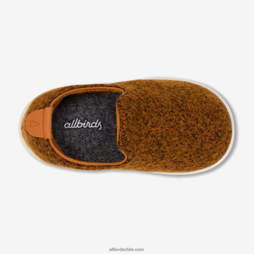 tumbonas de lana smallbirds - niños pequeños óxido de miel (suela blanca natural) Allbirds 44L20F253