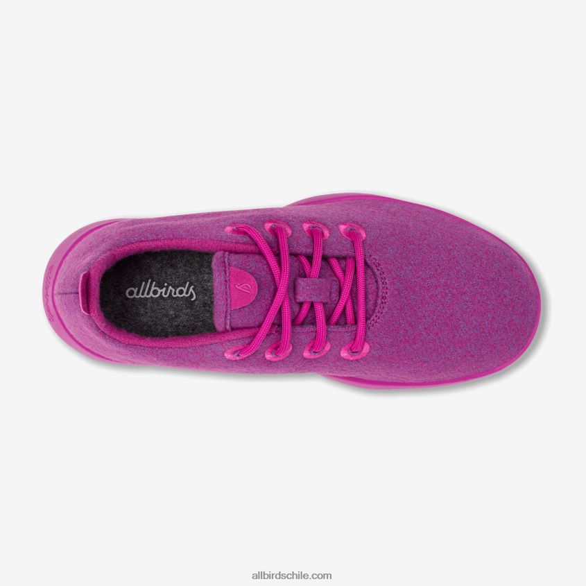 corredores de lana smallbirds - niños grandes florecer rosa Allbirds 44L20F267