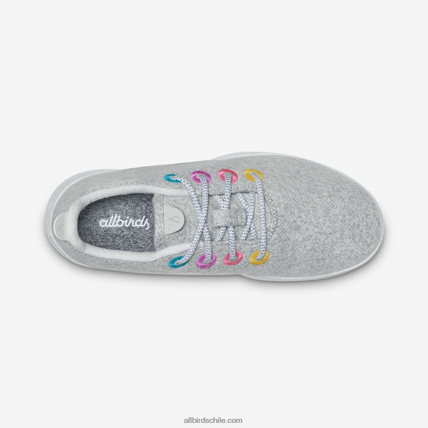 corredores de lana smallbirds - niños grandes gris claro Allbirds 44L20F258