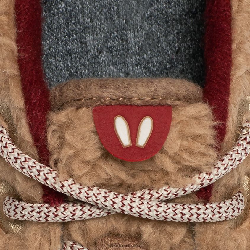 corredores de lana smallbirds - niños grandes pelusas beige nebulosas (suela hush beige) Allbirds 44L20F265