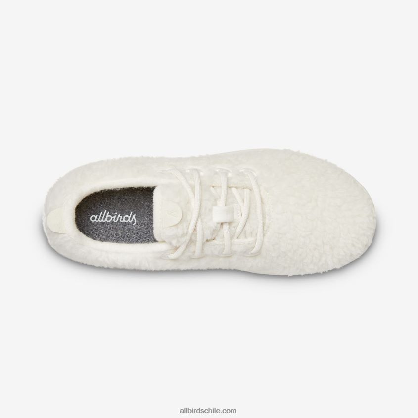 corredores de lana smallbirds - niños grandes pelusas blancas naturales Allbirds 44L20F263