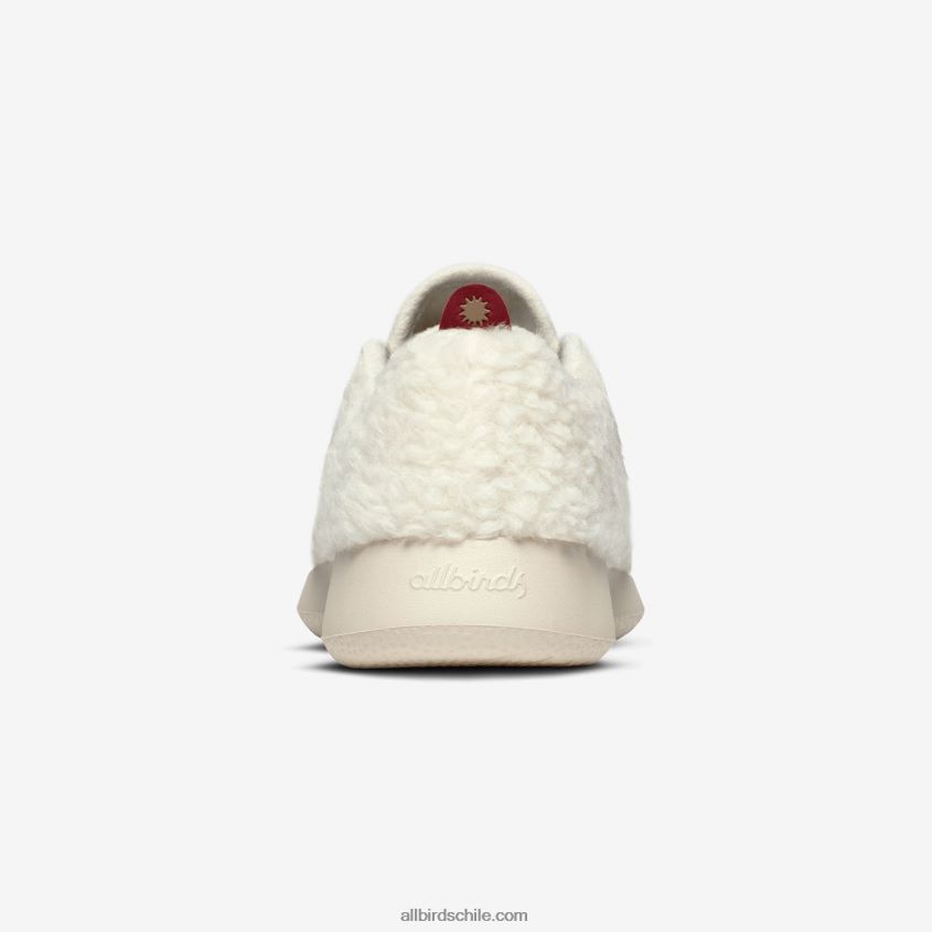 corredores de lana smallbirds - niños grandes pelusas blancas naturales (suela hush beige) Allbirds 44L20F264