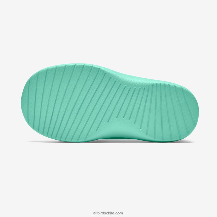 corredores de lana smallbirds - niños pequeños azul wowza (suela de menta flotante) Allbirds 44L20F234