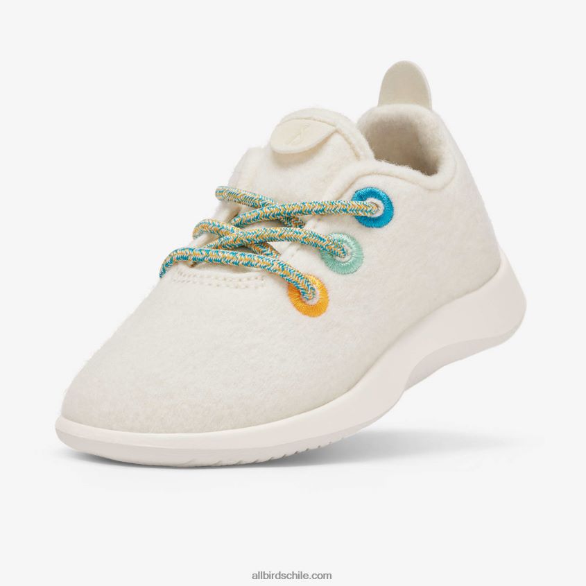 corredores de lana smallbirds - niños pequeños blanco natural Allbirds 44L20F236