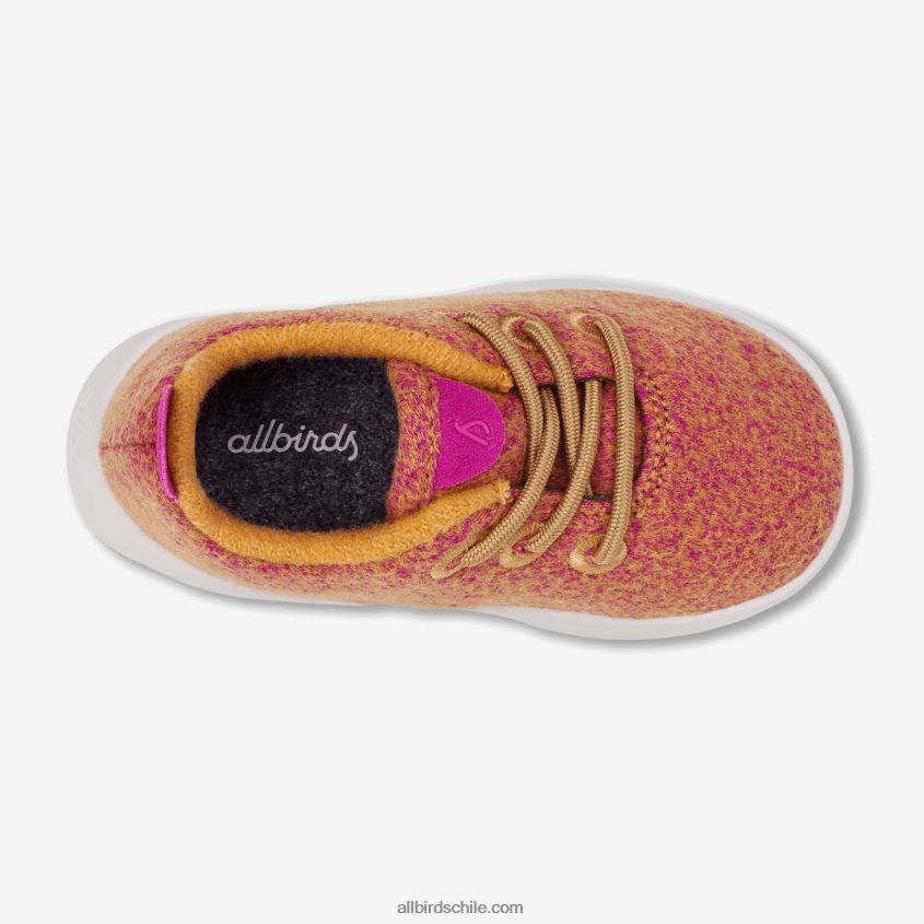 corredores de lana smallbirds - niños pequeños bronceado forrajero (lenguado ventisca) Allbirds 44L20F245