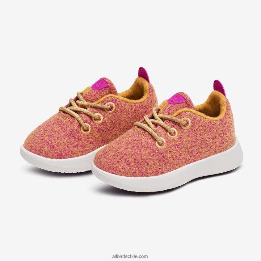 corredores de lana smallbirds - niños pequeños bronceado forrajero (lenguado ventisca) Allbirds 44L20F245