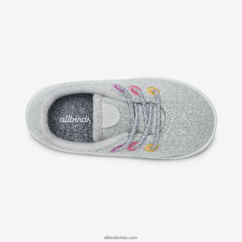 corredores de lana smallbirds - niños pequeños gris claro Allbirds 44L20F235