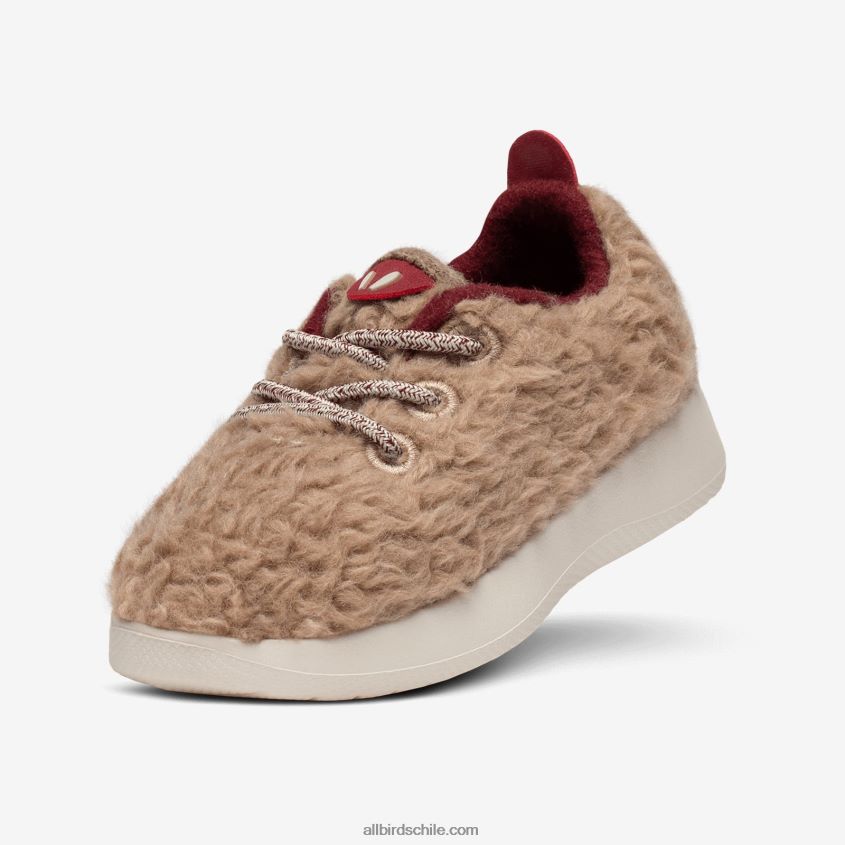 corredores de lana smallbirds - niños pequeños pelusas beige nebulosas (suela hush beige) Allbirds 44L20F243