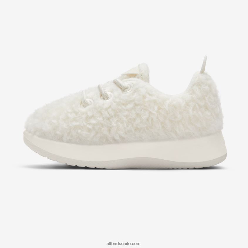 corredores de lana smallbirds - niños pequeños pelusas blancas naturales Allbirds 44L20F238