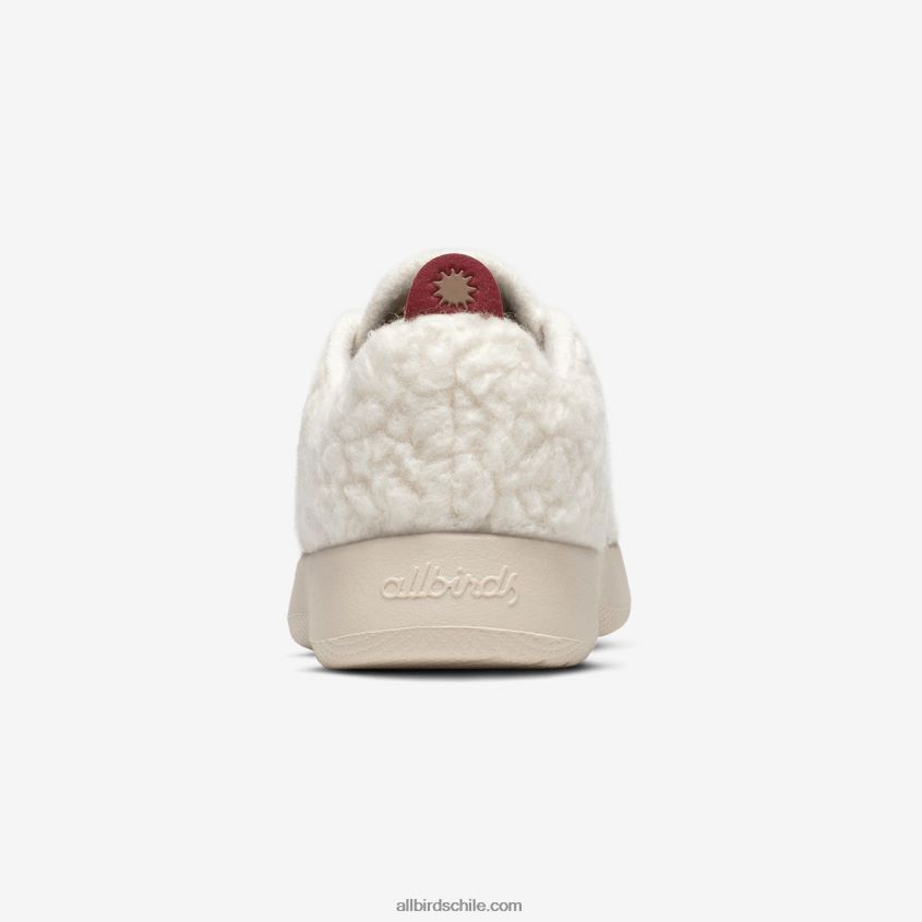 corredores de lana smallbirds - niños pequeños pelusas blancas naturales (suela hush beige) Allbirds 44L20F242