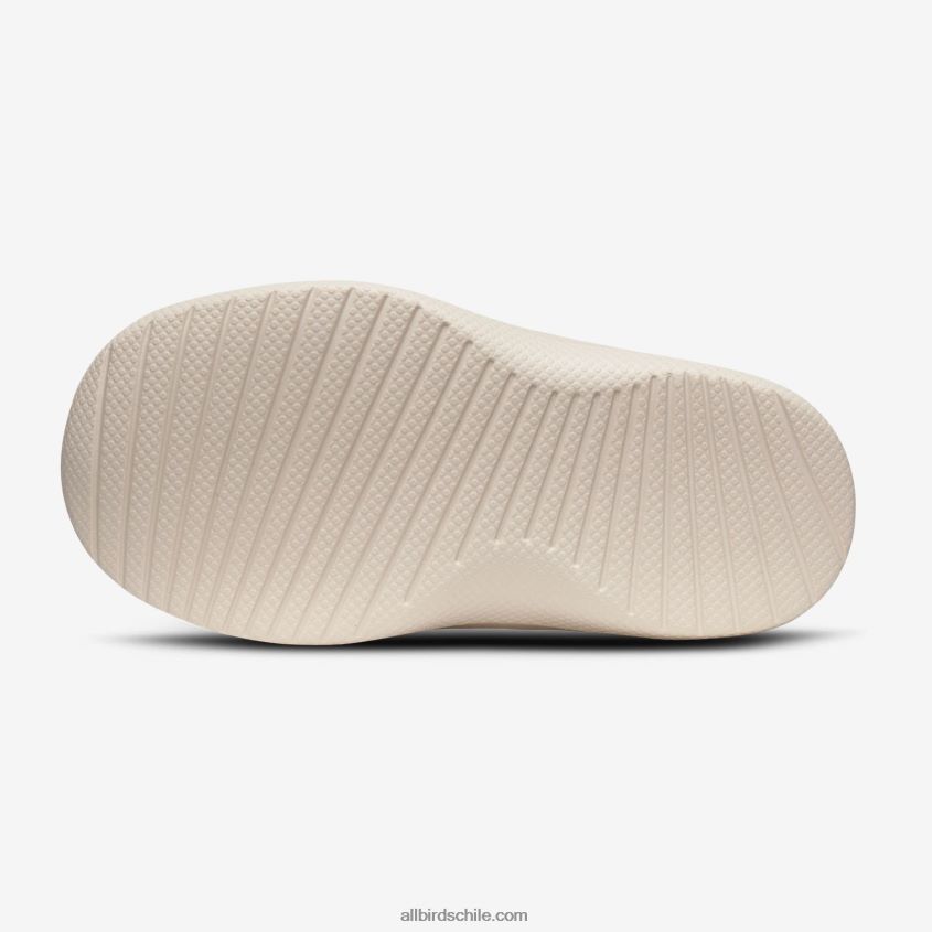 corredores de lana smallbirds - niños pequeños pelusas blancas naturales (suela hush beige) Allbirds 44L20F242