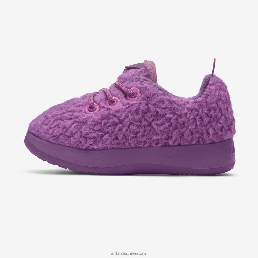 corredores de lana smallbirds - niños pequeños pelusas de color púrpura lux Allbirds 44L20F240